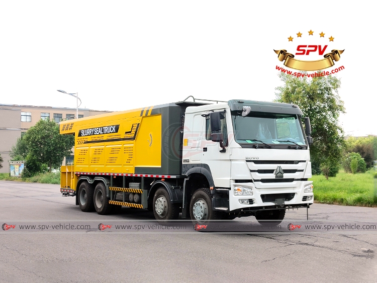 Slurry Sealing Truck Sinotruk - RF Slurry Sealing Truck Sinotruk - RF